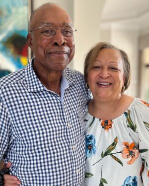 Tonya Lewis Lee Instagram - Happy Father’s Day to my wonderful father!  He set the standard which was set by his father, my great uncles and their father!  I’m so grateful to come from generations of beautiful black father’s in my life! And yes, that is my beautiful mother next to him…together they have shown me and my sister what it means to be father, mother, family! ❤️ #blackfamilylove #fathersday