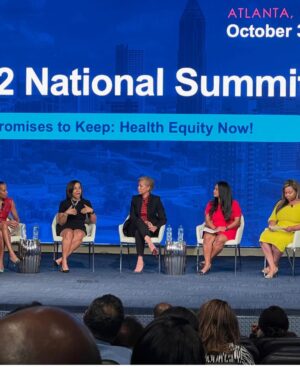 Tonya Lewis Lee Instagram - It was great to connect with my friends, Regina, Stacey, Valerie at the BHDEA. I spoke on the panel “Racial Disparities in Maternal and Infant Health.” My co-panelists and I discussed the ways black directors and business owners can hold the system accountable for the unnecessary deaths of so many black women. We can bring innovative business ventures to the conversation to make for better birth outcomes for black women.