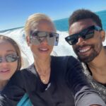 Tonya Lewis Lee Instagram - Sailing into the New Year with Satchel and Jackson! Happy New Year!