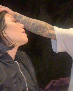 Travis Barker Instagram - My soulmate. I’m so grateful that today you were born. You deserve everything your heart desires. Nothing makes me happier than seeing you smile. You stole my heart the moment we met. Happy birthday to the most beautiful amazing woman to walk the face of the earth. I love you my wife ❤️