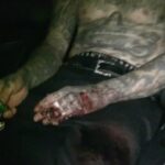 Travis Barker Instagram - Manchester was bloody fun🩸