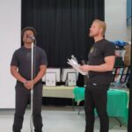 Trevor Donovan Instagram - I got to work with a great group of kids today on our #TeamUpstanders anti-bullying assembly. It's going to be amazing!