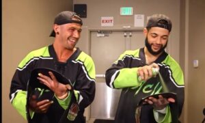 Trey McBrayer Instagram - OOPS I DID IT AGAIN 😂🦠🦠 @impactwrestling