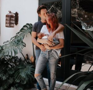 Troian Bellisario Instagram - There could not be a better man than you to raise these little beings into beautiful women. I count myself beyond blessed to have them call you ‘Papa.’ #happyfathersday @halfadams
