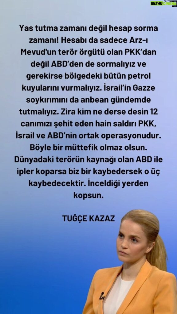 Tuğçe Kazaz Instagram - İNCELDİĞİ YERDEN KOPSUN! #tuğçekazaz #tugcekazaz #abd #turkiye #müttefik #mehmetçik #şehit #viral #keşfet #keşfetteyizzz #ınstagramreels