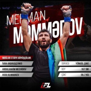 Tural Ragimov Instagram - С победой тебя брат мой @mehman_mammedov_