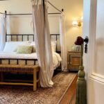 Ty Pennington Instagram - Canopy beds seems to be trending for 2024 and I’m definitely a fan 🙌🏼 #cozy #canopybed #typenningtondesign . . . . . #bigtasselenergy #bedroom #bedroomdecor #bedroominspo #thisoldhouse #oldhouselove #libertinesavannah #interiors #athomextypennington Savannah, Georgia