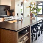 Ty Pennington Instagram - Old floors meet new kitchen 🤌🏼 #loftliving 📍: @theotisbuilding Design: @thetypennington Styling: @thehouseofvalentina #atl #atlanta #castleberryhill #design #interiors #kitchendesign #kitcheninspo #kitcheninspiration #typenningtondesign Atlanta, Georgia
