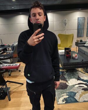 Tyler Joseph Instagram - don’t forget to keep your ears out from under your hood while cooking, or your rough mix will be too bright..