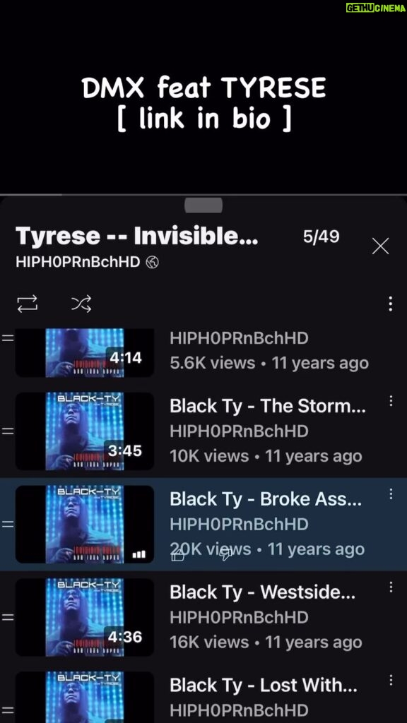 Tyrese Gibson Instagram - Invisible Bully [ the lost tapes ] 🔗 Link in bio