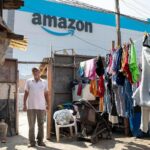 Tyrese Gibson Instagram - Repost Amazon built a $21 million state-of-the-art 344,000-square-foot warehouse in Tijuana, Mexico amid a settlement where many houses are engineered with wood scraps, tarps and cardboard. The images, first posted by photographer Omar Martinez, opened the debate because of the clear contrast. Some people on social media called them a display of capitalism and globalization. In Tijuana, both authorities and business-sector representatives praised the new investment entering the city, while residents of the Nueva Esperanza neighborhood, located in front of the warehouse, still have doubts about what this would mean for them. (Via: Omar Martinez & Ana Ramirez)