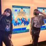Upi Avianto Instagram - Janjian ketemu susah banget @bbybluepj , tapi BTS selalu mempertemukan kita 😋. Suara abis tereak-tereak plus joget 2,5 jam sampek kemeringet dan aus! 😂💜. PTD live viewing @cgv.id