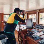 Usain Bolt Instagram - Captain Usain Boat ⛵️ The best captain to drive us on the #RoadtoParis2024 ! Paris, France