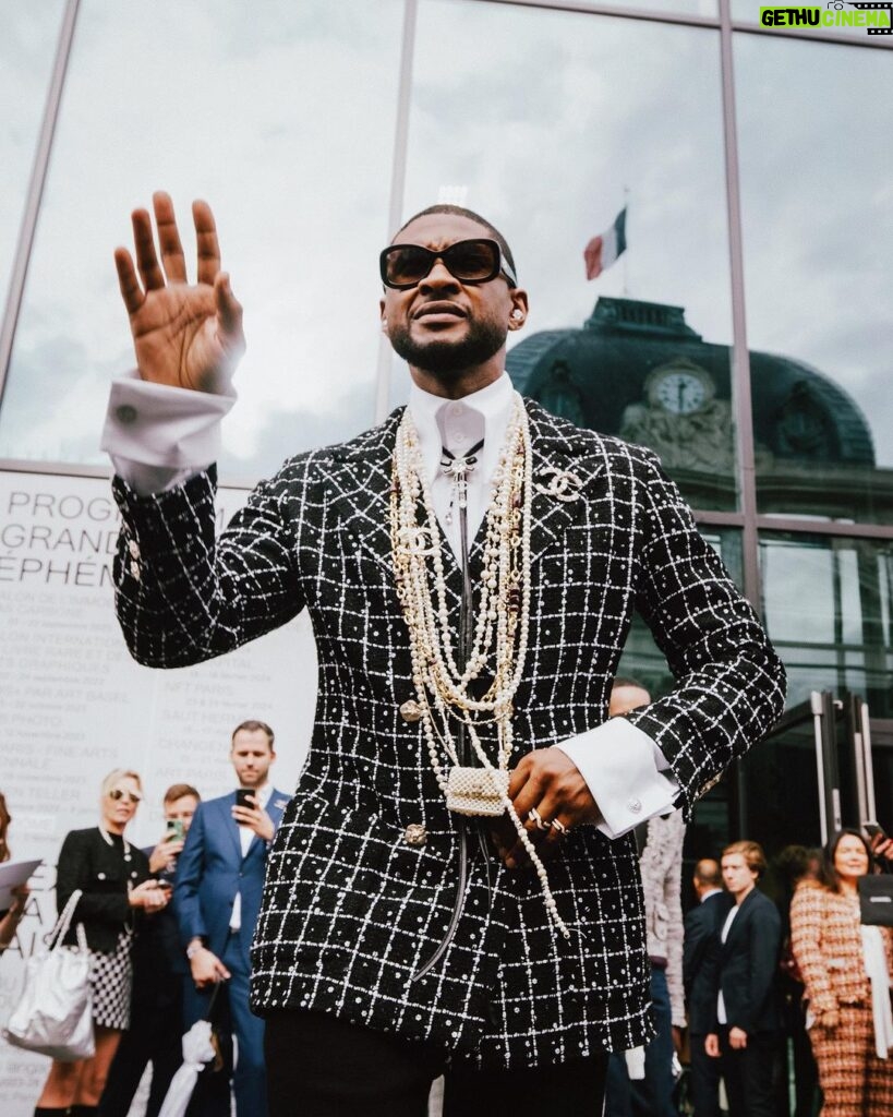 Usher Instagram - @chanelofficial SS24 Paris, France