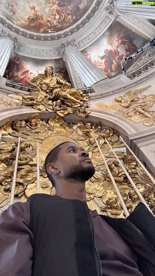 Usher Instagram - Palace of Versailles