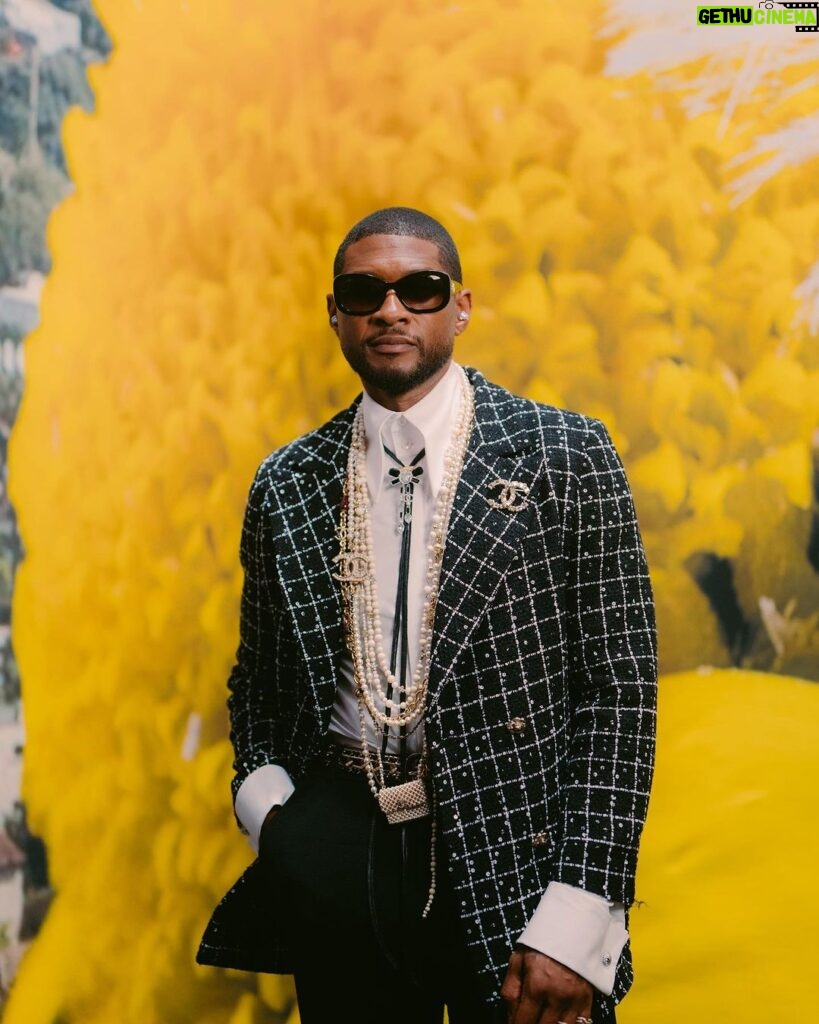 Usher Instagram - @chanelofficial SS24 Paris, France