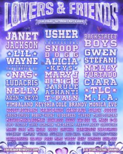 Usher Instagram - U know we had to do it again… @loversandfriendsfest is back and better for 2024!! 🙌🏾 Make sure U register now for the Presale. Starts Friday, January 26th, 10 AM PT. All tickets start at $19.99 down. #LinkInBio