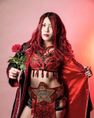 Utami Hayashishita Instagram - 3周年🌹
.
デビュー
.
四冠
.
新人賞受賞
.
欠場
.
桃AZ美
.
AphroditE
.
5STAR GR初優勝
.
ワールドオブスターダム戴冠
.
大事な場所
.
.
.
4年目もよろしくね♛
.
#STARDOM
#QQ