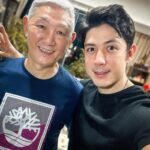 Uyan Tien Instagram - 我的帥氣也是遺傳來的，我爸真帥 xD 親愛的爸爸，生日快樂！🎂🔥 也祝大家中秋節快樂！希望你們都開開心心跟愛的人過這個節日 ～ 不管你是工作忙碌賺錢 或者生活偷懶很閒，偶爾跟家人聚在一起，真的是無價🤘😍