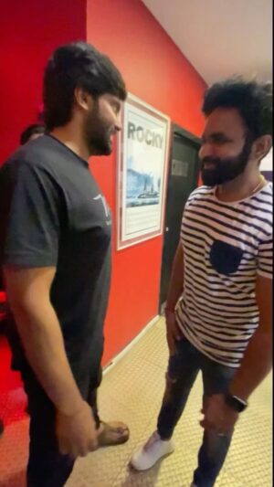 VJ Thanigai Instagram - Thanks for ur time and appreciation bro #arya ❤️ 

#diary