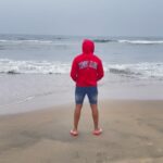 VJ Thanigai Instagram - Villain Yaaru da 🔥 #leo #instagram #instagood #instadaily #beach #vibes #leo #thalapathy #thalapathyvijay #lcu 😜 #actor #thanikai #movie #film #bullet #vj #hyna 🫣