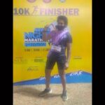 VJ Thanigai Instagram - #avadinightmarathon2023 💪🏃‍♂️ #run #runner #fitness #motivation #marathon #thanikai #training #inspiration #kipchoge #longdistancerunner #chennai #chennairunners #staystrong #stayhealthy 💪❤️ Chennai, India