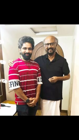 VJ Thanigai Instagram - what can I ask more than this ??

Best birthday gift ever ❤️ Love u Thalaivaaa ❤️ 
with one and only super @rajinikanth sir ❤️🔥

 #superstar #rajini #rajinikanth #thalaivar #actor #cinema