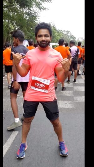 VJ Thanigai Instagram - Proud to be a Runner 🥰 #tamilnadumarathon 

#run #runner #marathon #longdistance #healthylifestyle #fit #focus #motivation #inspiration #instareels #instagram #kipchoge #athelte #primerunnersclub #staystrong #adidas #nike #puma #reebok #spreadlove ❤️