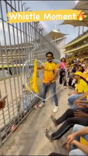VJ Thanigai Instagram - #csk #whistlepodu 💛 

#ipl #thala #dhoni #dhonifan #thalaveriyan #inspiration #captiancool 💛🔥💪