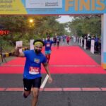 VJ Thanigai Instagram - #chennaimarathon2024 🏃‍♂️💪🏻 #running #marathon #runner #fitness #instafit #longdistancerunner #motivation #actor #thanikai #actorslife #stayfit #staystrong @worldathletics @worlderunners @chennairunners @prime_runners_club_ 💪🏻🏃‍♂️ ECR