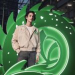 Vachirawit Chivaaree Instagram - All about last night debuting the exclusive Dragon Varsity Jacket at the launch of the Vespa 946 Dragon party in Hong Kong. @vespa #vespadragon