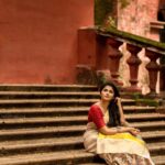 Vaishnavi Arulmozhi Instagram - Lost in my own thoughts Shot by @navin.appu Styling @sty1e_guru ❤️ #vaishnavi #vaishnaviarulmozhi