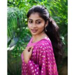Vaishnavi Arulmozhi Instagram - பூ விழி பார்வையில்🌸 ஆடை: @_niha_classiccorner_cc . #vaishnavi #vaishnaviarulmozhi
