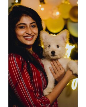 Vaishnavi Arulmozhi Instagram - Late birthday pics post with Alai 🐾 
#vaishnavi #vaishnaviarulmozhi