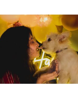 Vaishnavi Arulmozhi Instagram - Late birthday pics post with Alai 🐾 
#vaishnavi #vaishnaviarulmozhi