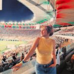 Vanesha Prescilla Instagram - nonton bola ceritanyaa ahahahha such a fun experience💖⚽️🇧🇷 Maracanã