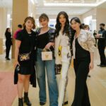 Vanesha Prescilla Instagram - cheers to the opening of @louisvuitton store🥂✨🖤 #louisvuitton