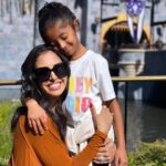 Vanessa Laine Bryant Instagram - Mommy & Bianka ❤️ 🏰 🎄