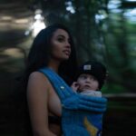Vanessa Morgan Instagram - My River, teaching me how to flow, while carving his own path along the way 💙 I love you my boy. Thankyou @shannonkook for capturing the most beautiful shots 📸
