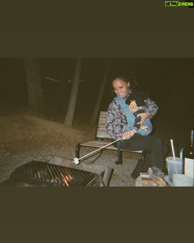 Vanessa Morgan Instagram - Momma’s gonna show you the world bub. Exploring with my greatest teacher ✨🌲 Yosemite