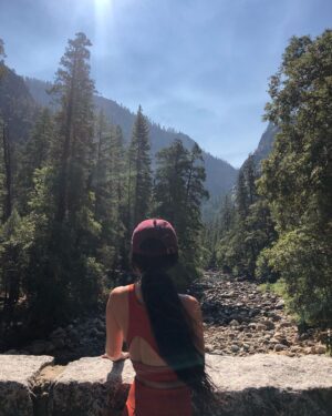 Vanessa Morgan Instagram - Momma’s gonna show you the world bub. Exploring with my greatest teacher ✨🌲