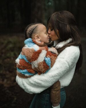 Vanessa Morgan Instagram - Blessed with two angels 👼🤍 

📸: @unspokenphotography