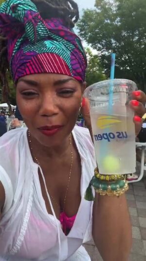 Vanessa Williams Instagram - Thanks Arnold @cherryman22 @usopen 2023
#ChristopherEubanks @chris_eubanks96