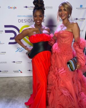 Vanessa Williams Instagram - Sisters, Friends, Costars for LIFE! @nicoleariparker @theericaash @boriskodjoe @iamrobireed @jossieharris Another marvelous @hollyrpeete @rodneypeete9 @hollyrodfdn #DesignCares event celebrating heroes and angels to support, care for and supply resources for autism and Parkinson’s disease. Dress @staud.clothing