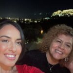 Vannessa Vasquez Instagram - When you’re having a deep philosophical moment connecting with the Greek Gods but mom says “ponte allí como una model” … “pero así no, te ves asustada” … 😂 😂 💀… have your deep moments but don’t forget to play human and laugh at yourselves and all the silliness we go along w in life. It’s all part of the game, enjoy it, live it, laugh it. Especially with those that elevate your frequency🥰🥰🥰🥰 . Love you mom. Thank you for taking this journey w me. 🥰😘😘😘😘 #motherdaughterlove💕 #athens 🇬🇷 Athens Greece