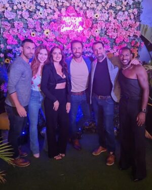 Vannessa Vasquez Instagram - Bucket list ✅ of having your movie screen at the famous Ricardo Montalban theatre @the_montalban rooftop 🍿!! Love these guys ! Love what I do !! Everyone cracked up 😂 non stop 🥰🥰cheers to many more !! 🥰 link in my highlights!  #funnymovies #divorcebait