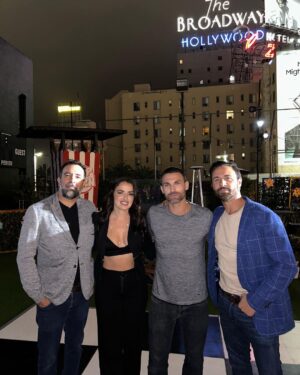 Vannessa Vasquez Instagram - Bucket list ✅ of having your movie screen at the famous Ricardo Montalban theatre @the_montalban rooftop 🍿!! Love these guys ! Love what I do !! Everyone cracked up 😂 non stop 🥰🥰cheers to many more !! 🥰 link in my highlights!  #funnymovies #divorcebait