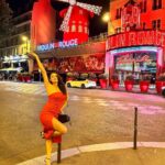 Vannessa Vasquez Instagram - Moulin Rouge in Paris ❤️ Most Mesmerizing show I’ve ever seen 😍 #france #paris #moulinrouge Paris, France