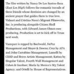 Vannessa Vasquez Instagram - Words can’t express how honored,grateful and surreal this moment is for me … to be here in my home state filming the first ever Tejano Romantic comedy with these amazing beautiful people !!! Written by @nancydlsr Executive Produced by Edward James Olmos Producer @iamcristinanava Directed by @patperezworld Director of photography @elgallodp Casting Director @kissedbyloki Hair and make up @smithzachry Wardrobe @stylebygrizelda Starring @luisfonsi @vivalivin @jackiecruz @chriskattanofficial @angelicamariaoriginal @dyanaortelli And me @vannessitav #grateful #romanticcomedy #tejano San Antonio, Texas