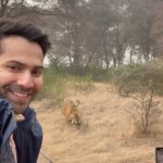 Varun Dhawan Instagram – When the 🐺 meet the 🐅